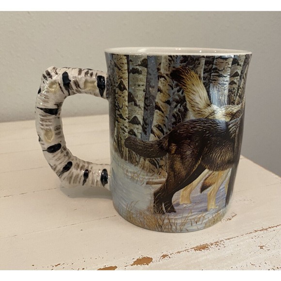 Rivers Edge 3D Wolf Cynthie Fisher Coffee Mug Cup Used - Picture 5 of 11